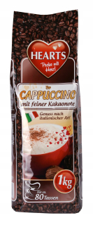 Cappuccino - Kapučíno - Cappuccino Kakaonote Hearts instantné 1kg