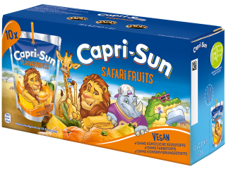 Capri Sun Safari Ovocie šťavy šťava 10ks de