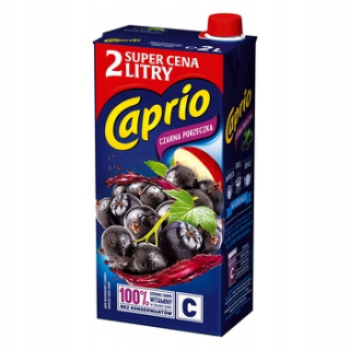 Caprio Black Currant Drink 6x2l