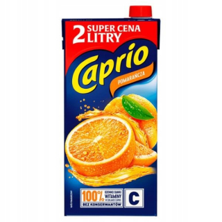 Nápoj Caprio Orange 6x2 l