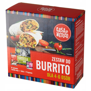 Mexická kuchyňa - Casa de Mexico Burrito Set 475G