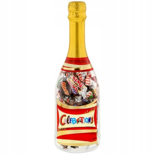 Oslavy Candy v fľaši šampanského 312g