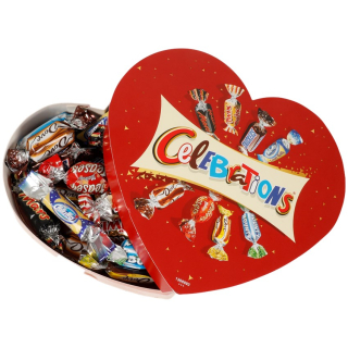 Oslavy Srdce Candy Mars Snickers Twix