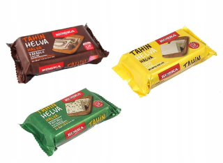 Halva Turecká Koska Kakao, Pistachio, Vanilla 600g