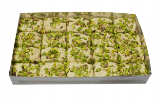 Turecká halva s pistácimi v kockách 2 kg