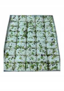 Turecká chalva s kockami pistácií 5 kg