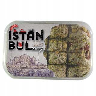 Halva s maticami mandlí raisins pistachios