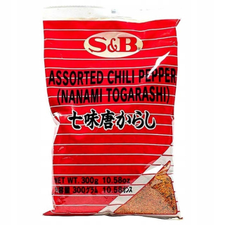 Japonska kuchyňa - Chili Nanami Togarashi 300 g