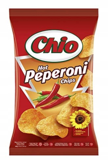 Chio Chips Hot Peperoni, 10 balení (10 x 175 g)