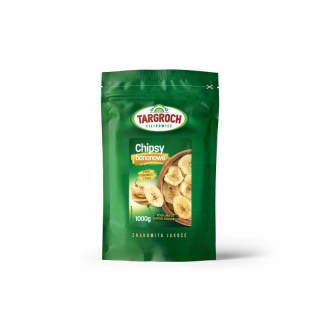 Sušené ovocie - Banánové žetóny 1kg banán sušené prírodné