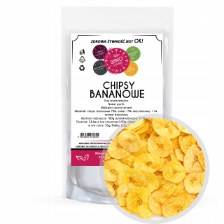 Sušené ovocie - Banánové čipy. Sušené banány - 1kg