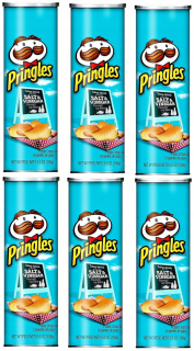 PRINGLES Čipsy soľ a ocot v tube 165g x6