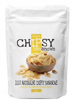 Sušené ovocie - Banánové čipy 1kg banán sušené apatia / biosvena