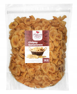 Sušené ovocie - Banánové čipy 1kg Sušené banán