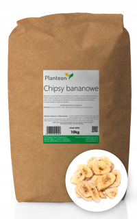 Sušené ovocie - Banán CHIPS Prírodné sladkosti pre deti 10kg