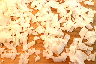 Sušené ovocie - Coconut Chips Kokos Chips 1KG Fit Snack!