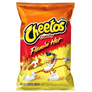 Cheetos Hot Crunchy 240g z USA