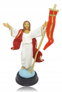 Veľkonočná dekorácia - Kristus Risen Figurine Ježiš Veľká noc