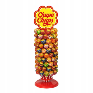 Chupa Chups lízanky na stojanovej zmesi chutí 120 kusov