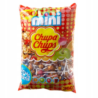Chupa Chups Mini Lollipops MIX Flavors 360 kusov