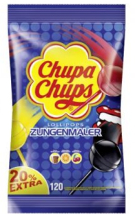 Chupa chups Zugenmaler Farebné lízanky 120 kusov