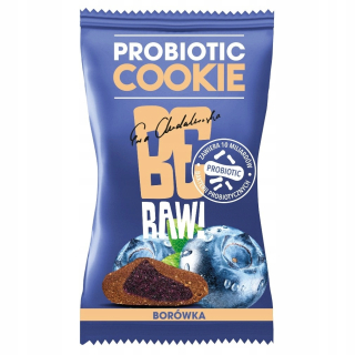 Probiotické čučoriedkové cookies 20 g [16ks] je surové