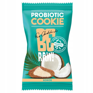 Probiotické kokosové cookies 20 g [16ks] je surové