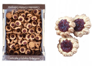 Cookies krehký ružica s marmaládou Rosette 2kg
