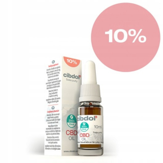 CBD - CIBDOL OIL CBD 10% 10ml Golden Original + ZADARMO