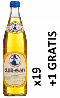 Club-Mate 0.5L Original Club Mate # 19+ 1Gratis