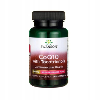 COQ10 s 10 mg 60 čiapky Swanson