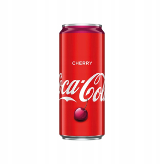 Coca Cola Cherry 24 plechoviek x 330 ml klasická