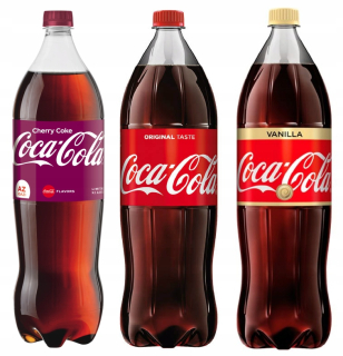Coca Cola Sweet Mix 6x1,75 l-čerešňa, pôvodná, vanilková