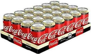 Coca Cola Vanilkový nulový cukor 330 ml 24 KUSOV