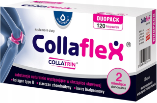 Ochrana kĺbov - Collaflex - 120 čiapky. Kolagén na rybníkoch - hit