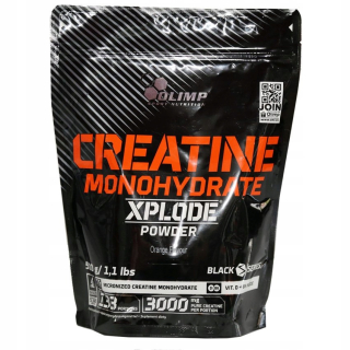 Kreatín - Kreatín monohydrát Xplode 500 g Olimp Labs oranžový