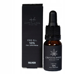 CBD - Crystal Weed olej CBD 10% MCT oleja 1000mg 10ml