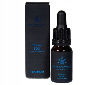 CBD - Crystal Weed olej CBD 30% oleja MCT 3000 mg 10 ml
