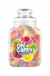 Candy Argo Jar Oh! Candy citrus 1 kg
