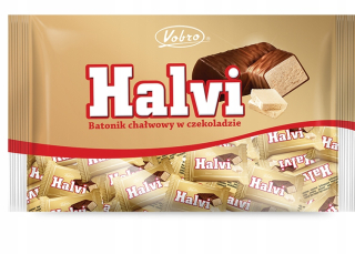 Halva cukríky v čokoláde Halvi 1kg Vobro