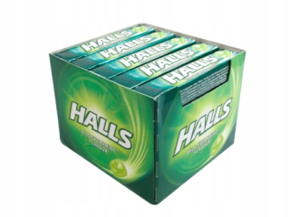 Candy Halls Mierne Spearmint 20 x 33,5G- Kartonik