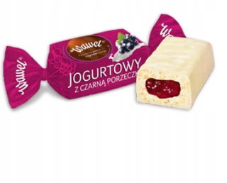 Jogurt Candy s čiernym ríbezlom 1kg wawel