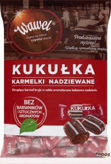 Candy kukučok wawel 1kg plnené karamel