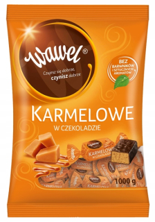 Candy Caramel v čokoláde 1kg Wawel