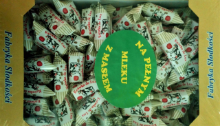 Candy Fudges na plnom mlieku s 1,5 kg maslom