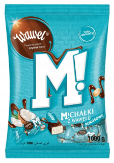 Michałki Kokosowe sladkosti Wawel 1kg
