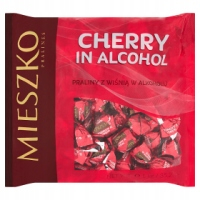 Candy mieszko pralin s čerešňou v alkohole 1 kg