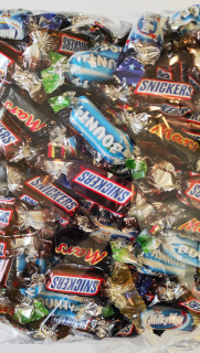 Mini Snickers Mars Bounty Milky Way 1 kg