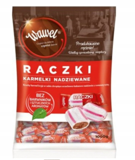 Cukríky Raczek Wawel plnené 1 kg
