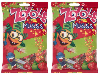 Candy zozole šumivé jablko cherry 1 kg x 2